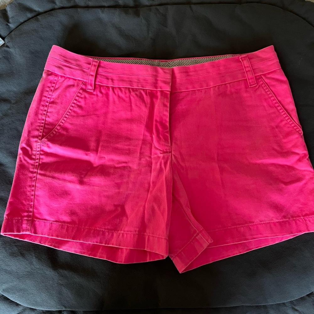 J. Crew Hot Pink shorts size 8